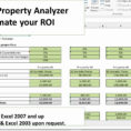 Rental Property Roi Spreadsheet Fresh Investment Property Analyzer With Rental Property Investment Spreadsheet