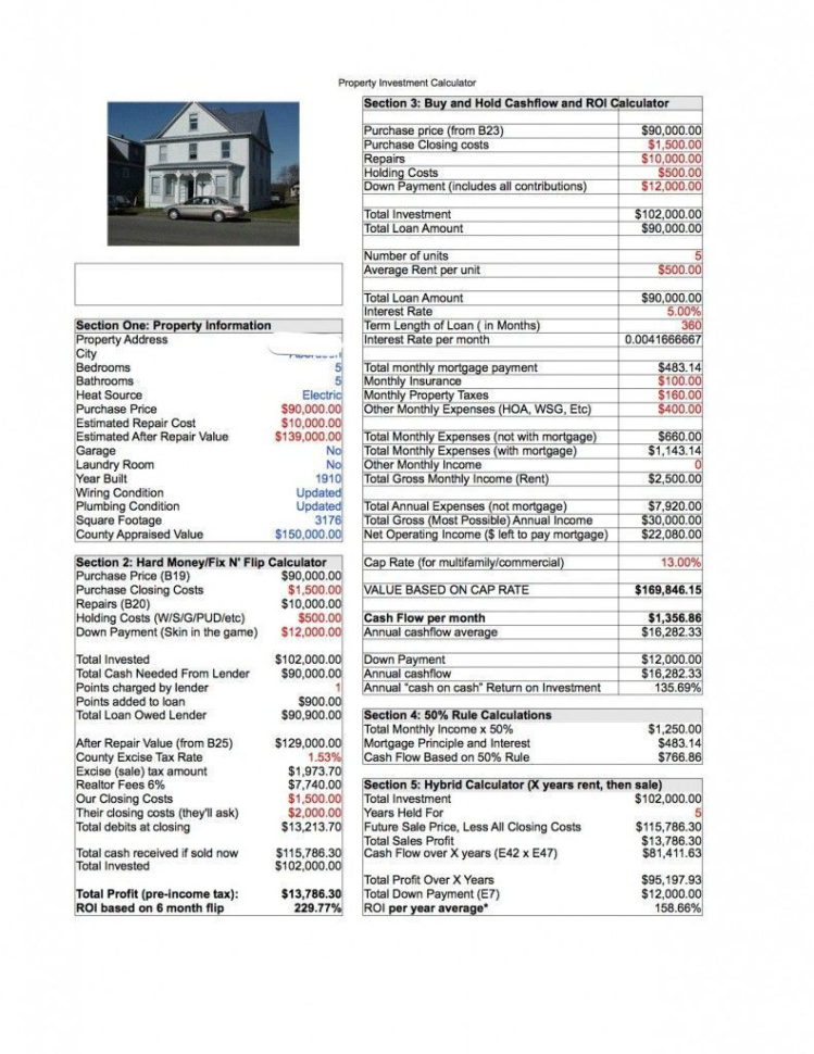 Rental Property Roi Spreadsheet | Homebiz4U2Profit Within Rental Property Investment Spreadsheet Rental Property Roi Spreadsheet | Homebiz4U2Profit Within Rental Property Investment Spreadsheet