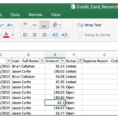 Reporting Template: Credit Card Reconciliation Report – Nexonia Intended For Credit Card Expense Report Template