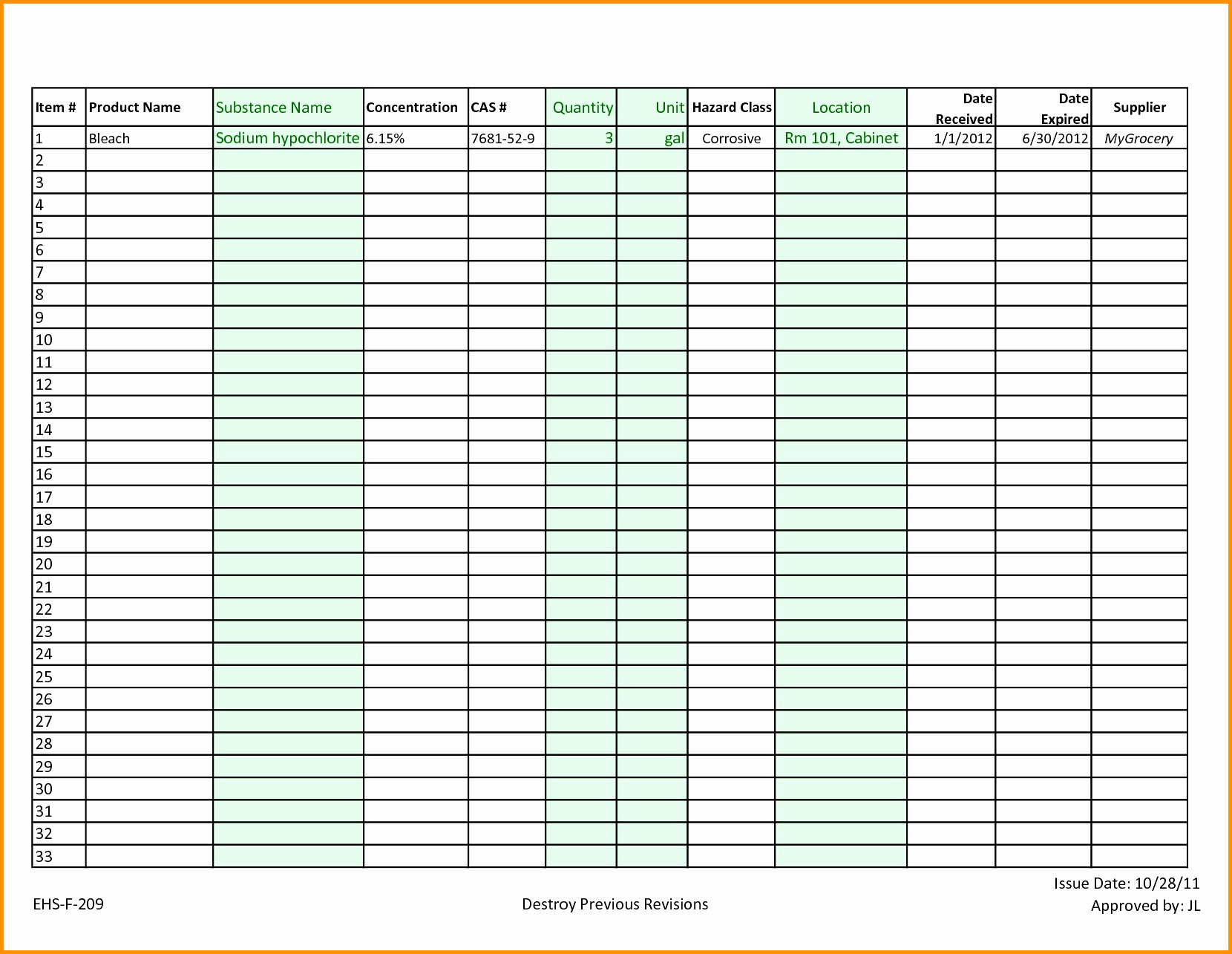 Restaurant Kitchen Inventory Template Fresh Restaurant Inventory Intended For Kitchen Inventory Spreadsheet