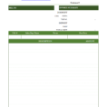 Service Invoice Template Within Catering Service Invoice