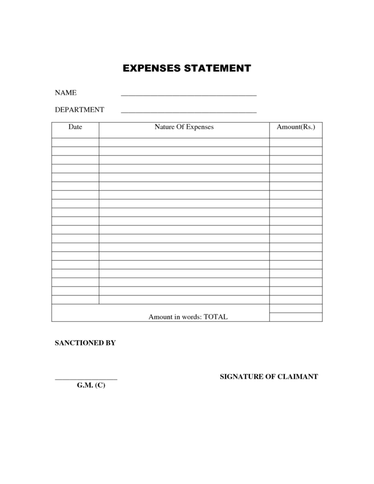 Simple Expense Report Form Save.btsa.co With Simple Expense Form Within Simple Expense Form