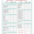 Simple Home Budget Worksheet Valid Easy Bud Template Free Lovely For Free Home Budget Spreadsheet