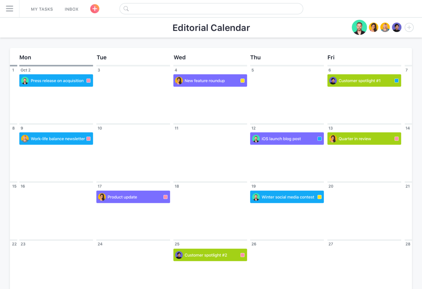 Simple Project Planning Tool For Work · Asana To Project Timeline Planner