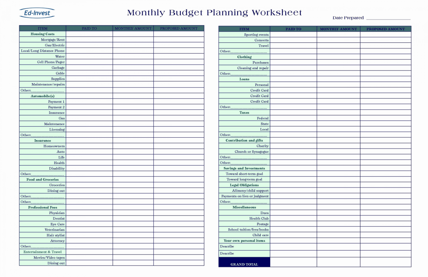 Small Business Budget Template Excel 2018 Excel Spreadsheet For With Business Expense List Template