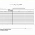 Small Business Expense Report Template Excel Luxury Small Business With Business Expense Report Template