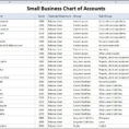 Small Business Ledger Chart Of Accounts For Template V 1 0 Capable For Small Business Ledger Template