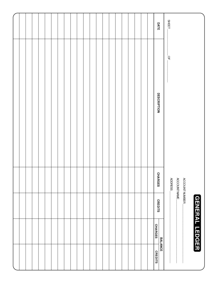 Small Business Ledger Template Recent Blank General Ledger Template And Small Business General Ledger Template