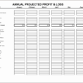 Small Business Profit And Loss Statement Template New Small Business Within Business Profit And Loss Spreadsheet