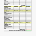 Spreadsheet College Budget Plan Template Inside Example | Pianotreasure Intended For College Budget Template