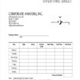 Spreadsheet Example Of Time Clock Staff Overtime Sheet1 Examples Within Time Clock Spreadsheet Template