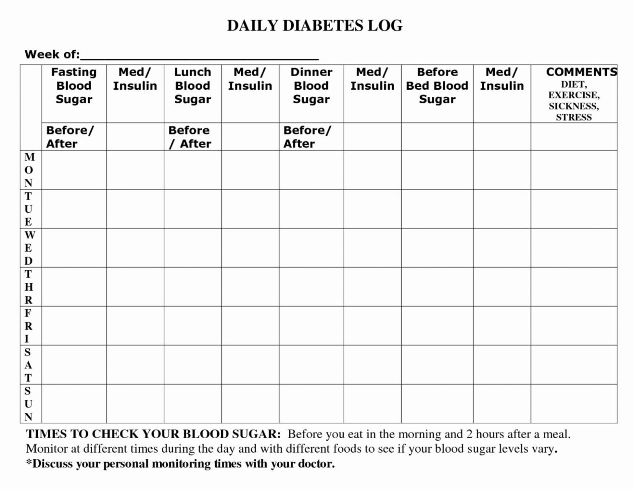 Spreadsheet Example Oflood Sugar Log Template Excel Unique Diabetes and ...