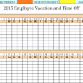 Spreadsheet Time Off Tracking Fresh Employee Vacation Calendar Excel With Tracking Employee Time Off Excel Template
