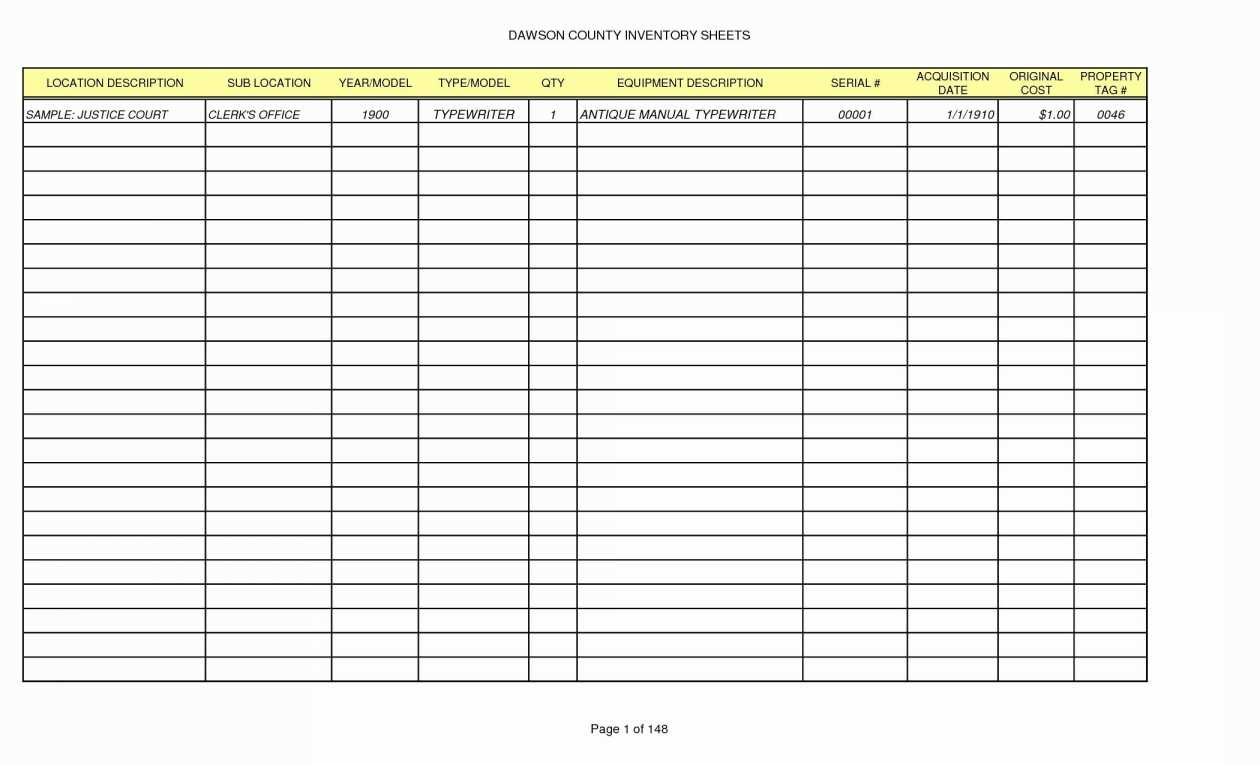 Supply Inventory Spreadsheet With Free Inventory Template Rental For Supply Inventory Spreadsheet