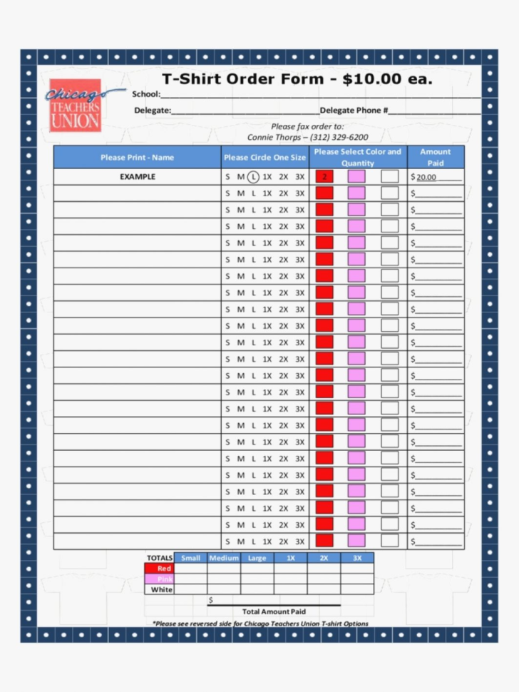 T Shirt Order Form Excel Sample Simple Photo Spreadsheet Template On For Spreadsheet T Shirt