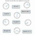 Telling Time Clock Worksheets To 5 Minutes Throughout Time Clock And Time Clock Cheat Sheet