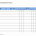 Tenant Rent Tracking Spreadsheet Luxury Template Monthly Rent With Invoice Spreadsheet