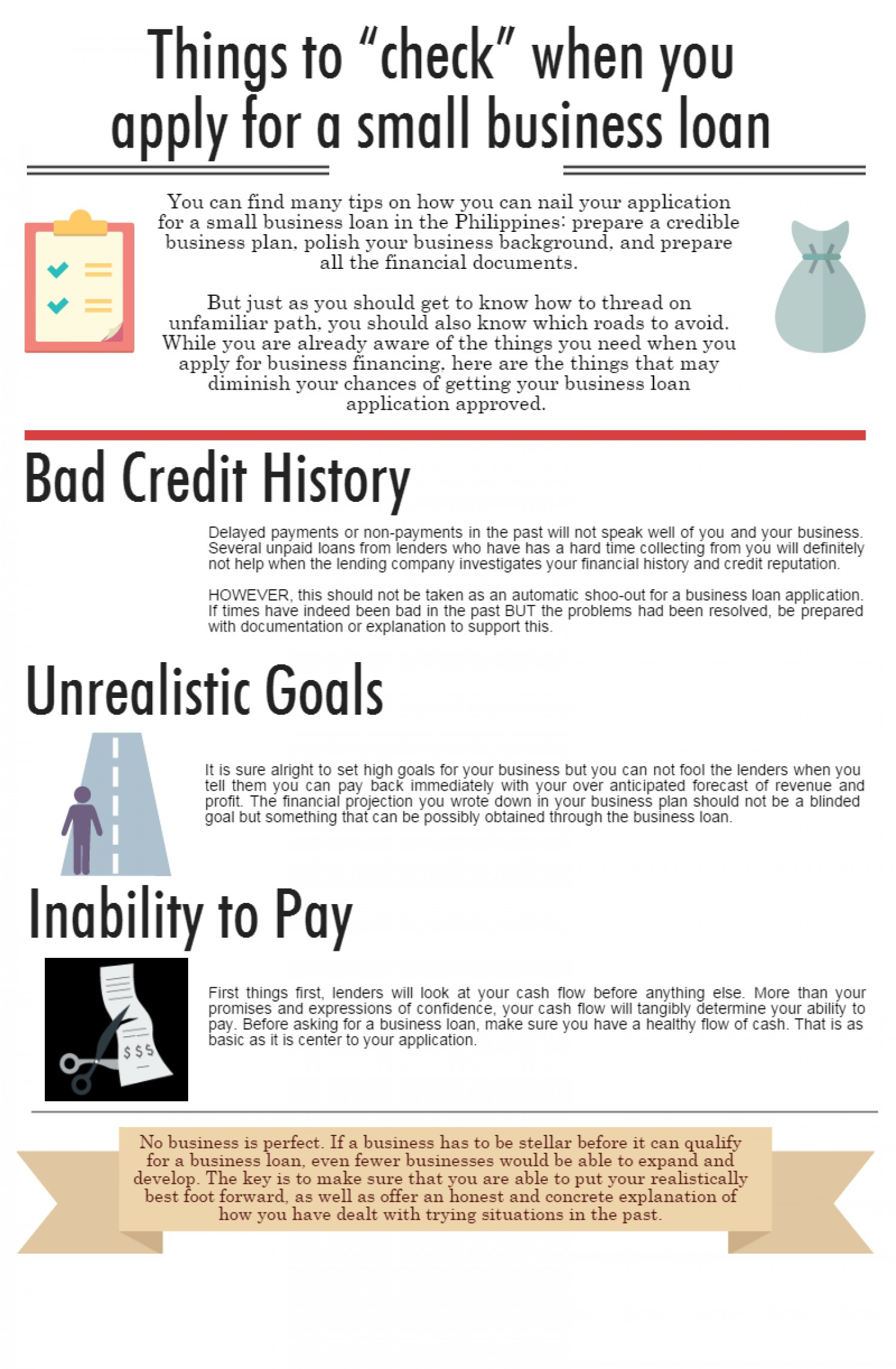 Things To “Check” When You Apply For A Small Business Loan | Visual.ly Intended For Apply For Small Business