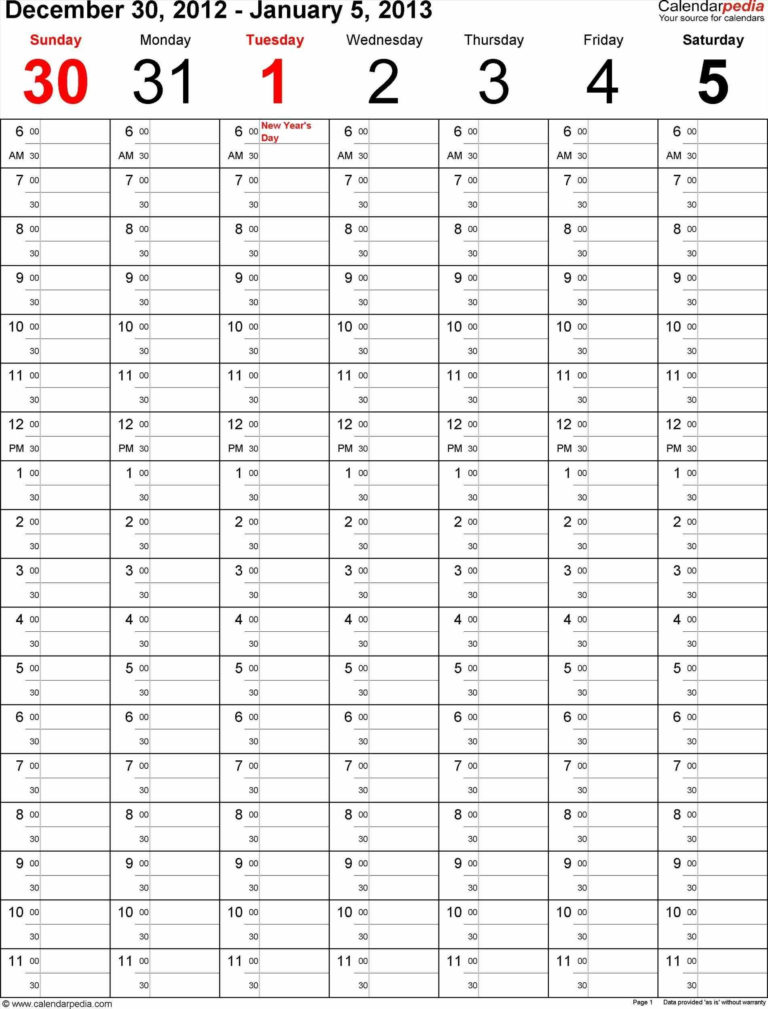 Time Management Excel Spreadsheet Calendar For Excel Free In Time to ...