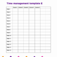 Time Management Forms Template Unique Fillable Printable Amp Of In Time Management Sheets Template