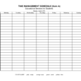 Time Management Forms Weekly Sheet Template And Excel Spreadsheet For Time Management Templates Excel