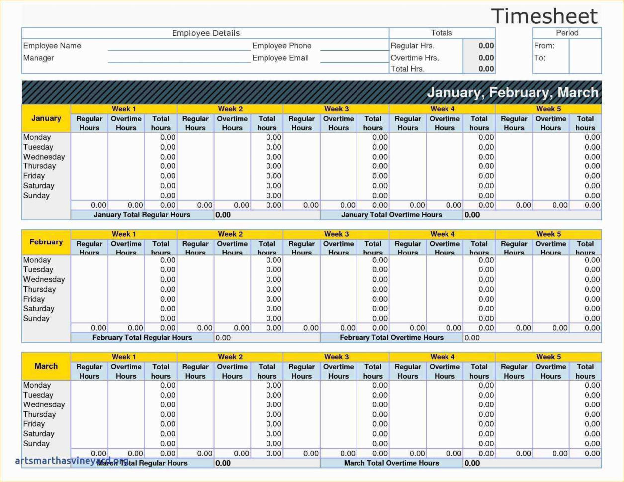 Timecard Template Excel Unique Bi Weekly Timesheet Template Excel Within Biweekly Payroll Timesheet Template