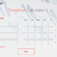 Top 5 Timesheet Calculators To Sum Up Working Hours To Timesheet Clock Calculator