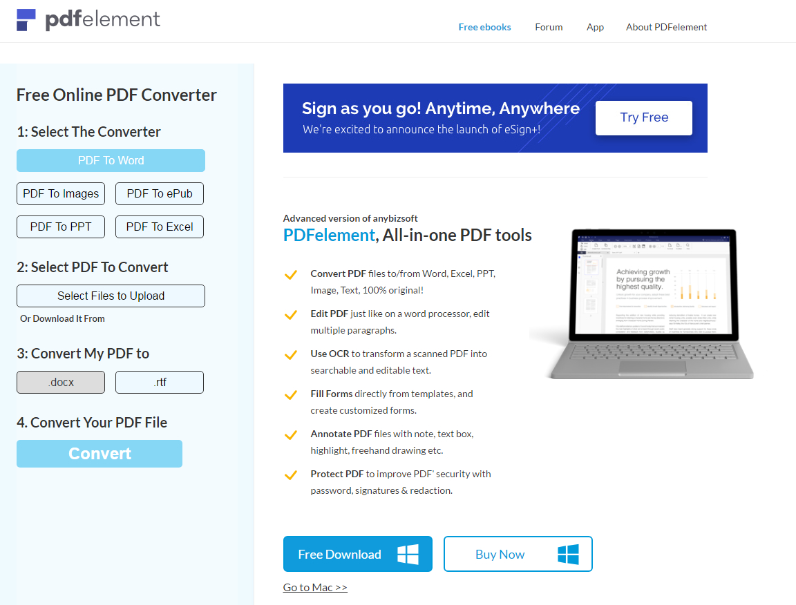 Top 8 Online And Desktop Pdf To Excel Converters | Wondershare Intended For Convert Pdf File To Excel Spreadsheet Free