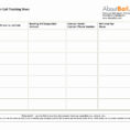 Tracking Sales Calls Spreadsheet Lovely Sales Calls Tracking In Sales Call Tracker Spreadsheet