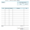 Transportation Invoice And Trucking Invoice Template