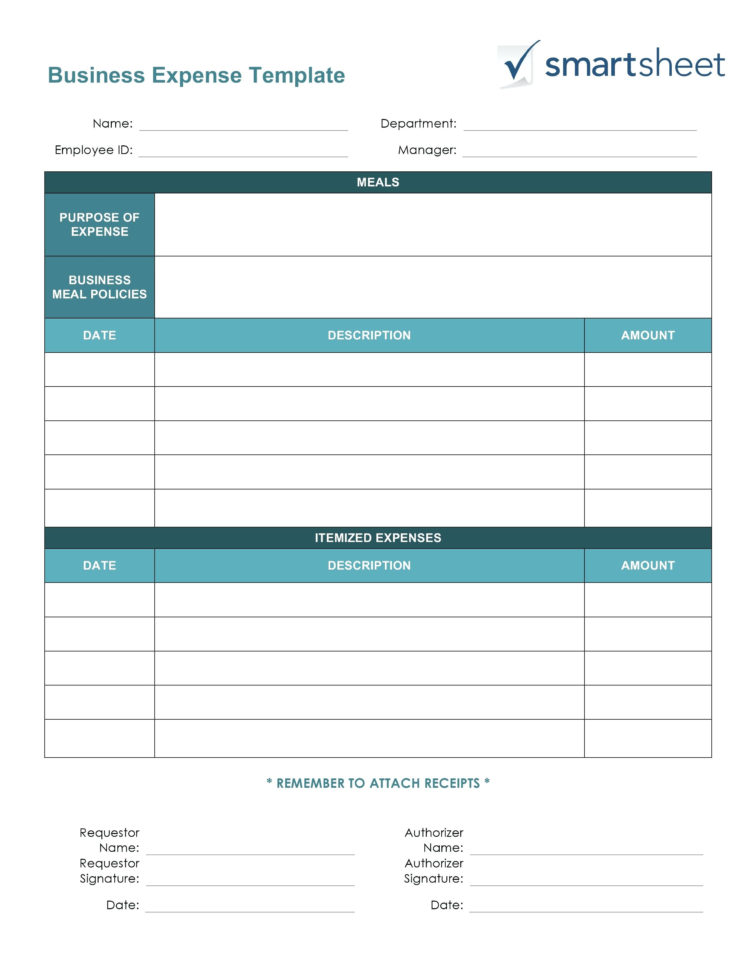 Vacation Expense Spreadsheet Template ~ Excel Templates
