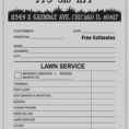 Trend Of Lawn Care Invoice Template Free Landscaping Service Excel For Landscaping Invoice Template