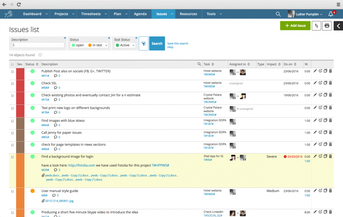 Twproject - Project Management Software, Time Tracking Software And Project Management Bug Tracker