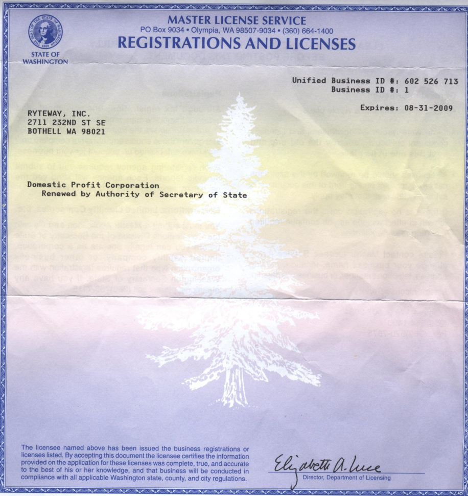 Untitled 1 With Olympia Business License Olympia Business License With Olympia Business License