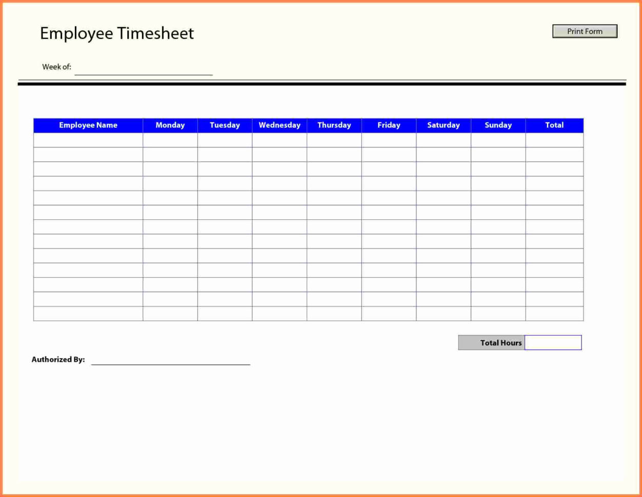 Vacation Time Tracking Spreadsheet Inspirational Time Tracking And Employee Time Tracking Excel Template