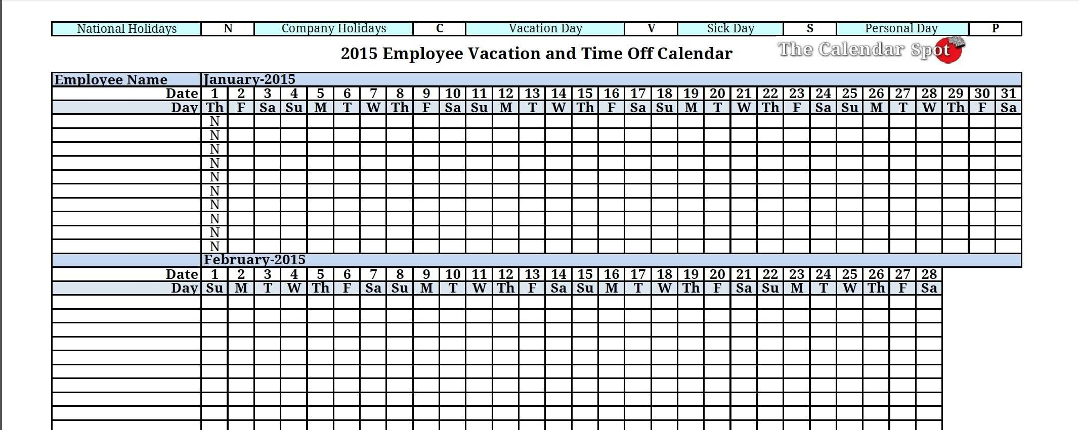 Vacation Tracking Spreadsheet | Sosfuer Spreadsheet inside Time Off Tracking Spreadsheet