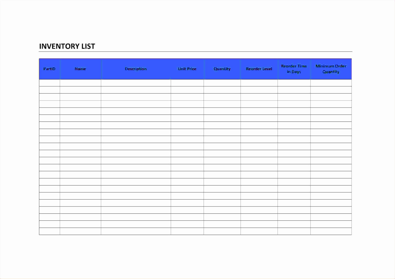 Warehouse Management Excel Template Awesome Excel Inventory with ...