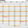 2018 Calendar Spreadsheet Pertaining To 2018 Calendar  Download 17 Free Printable Excel Templates .xlsx