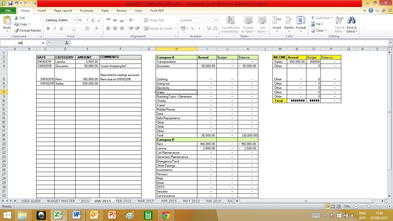 50 30 20 Budget Excel Spreadsheet Inside 50 30 20 Budget Spreadsheet  Austinroofing