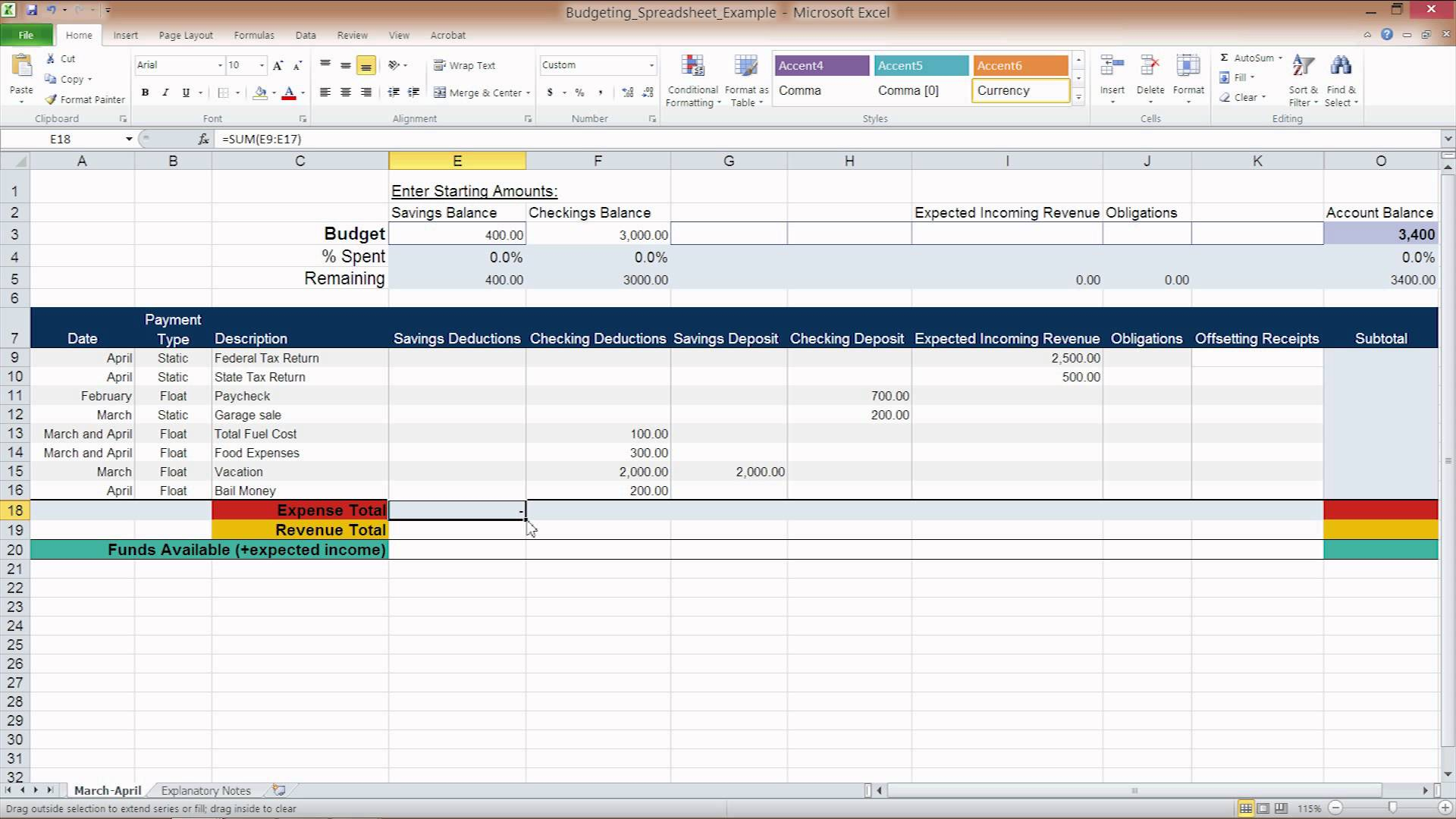 50 30 20 Budget Excel Spreadsheet Intended For 50 30 20 Budget Excel Spreadsheet  Homebiz4U2Profit