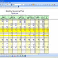 50 30 20 Budget Spreadsheet Template Inside 50 30 20 Budget Excel Template  Readleaf