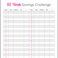 52 Week Savings Plan Spreadsheet Pertaining To Sheet Free Money Saving Spreadsheet Monthly Budget Template Frugal