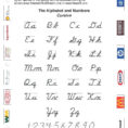 531 Forever Spreadsheet In Cursive Alphabet Worksheets Writing Practice Sheets With Arrows