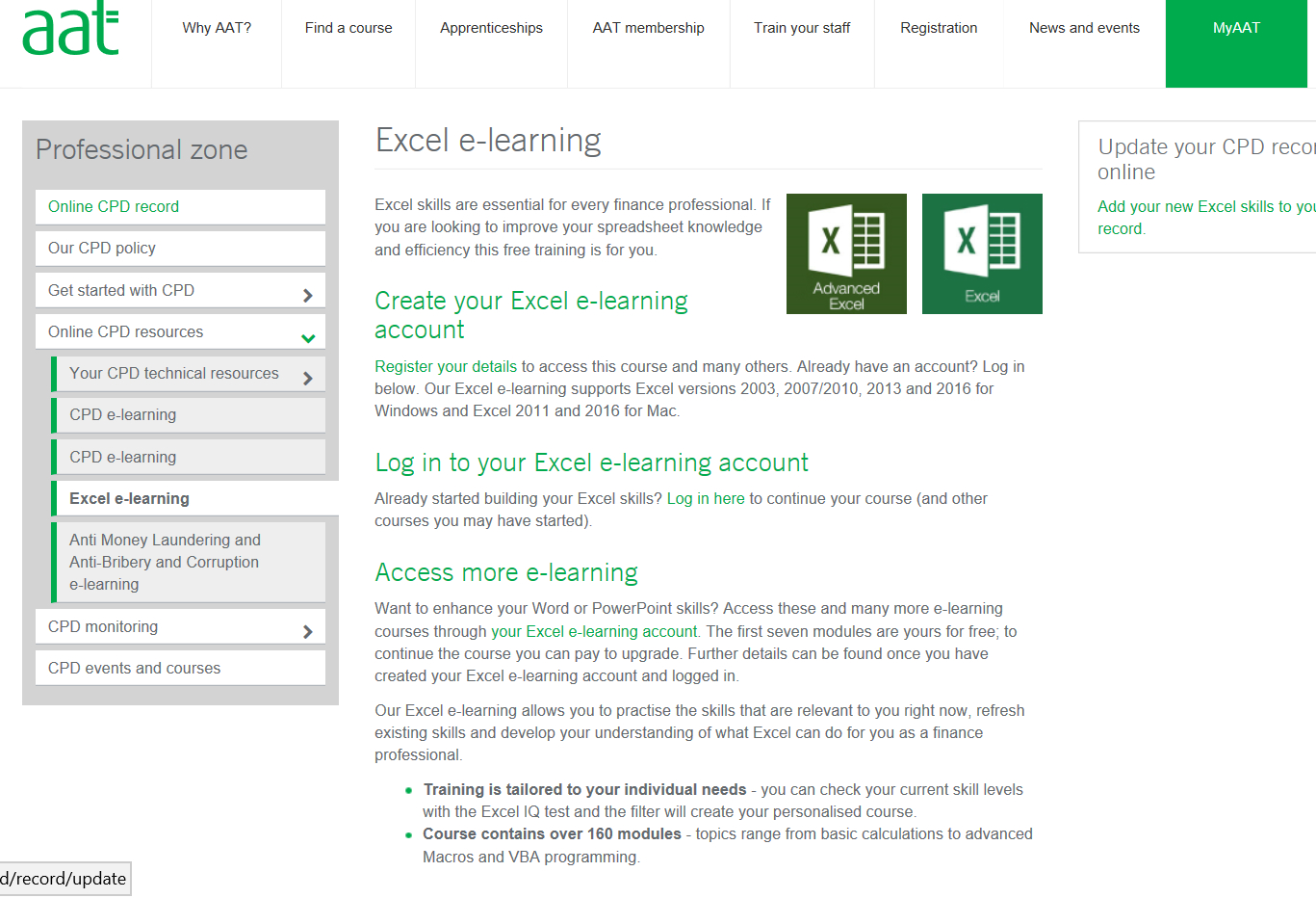 Aat Level 3 Spreadsheets With Regard To Aat Module Or Excel Course — Aat Discussion Forums
