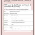 Aat Spreadsheet Exam Regarding Aat Level 2 Certificate And Level 3 Diploma In Accountingraj