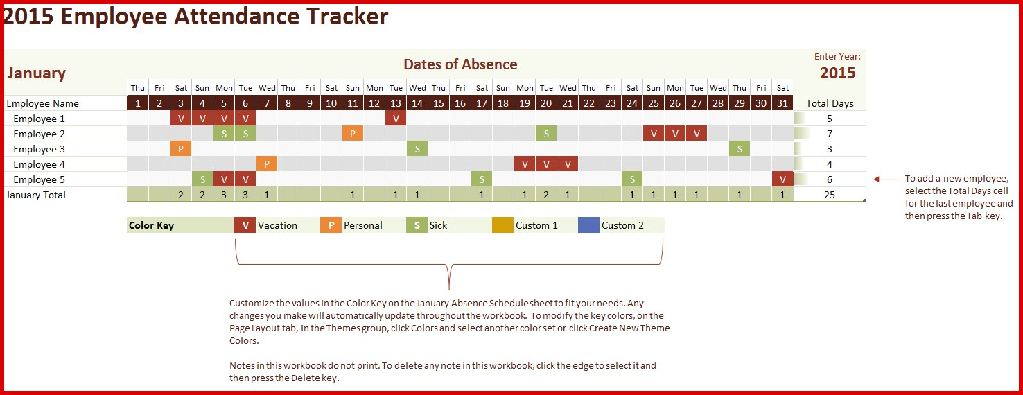 Absenteeism Tracking Spreadsheet In Beautiful Absence Tracking Spreadsheet Excel  Wing Scuisine