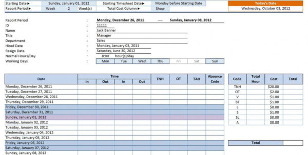 Absenteeism Tracking Spreadsheet Spreadsheet Downloa absenteeism ...