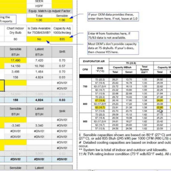 Acca Manual J Spreadsheet pertaining to Manuals Speedsheet Youtube