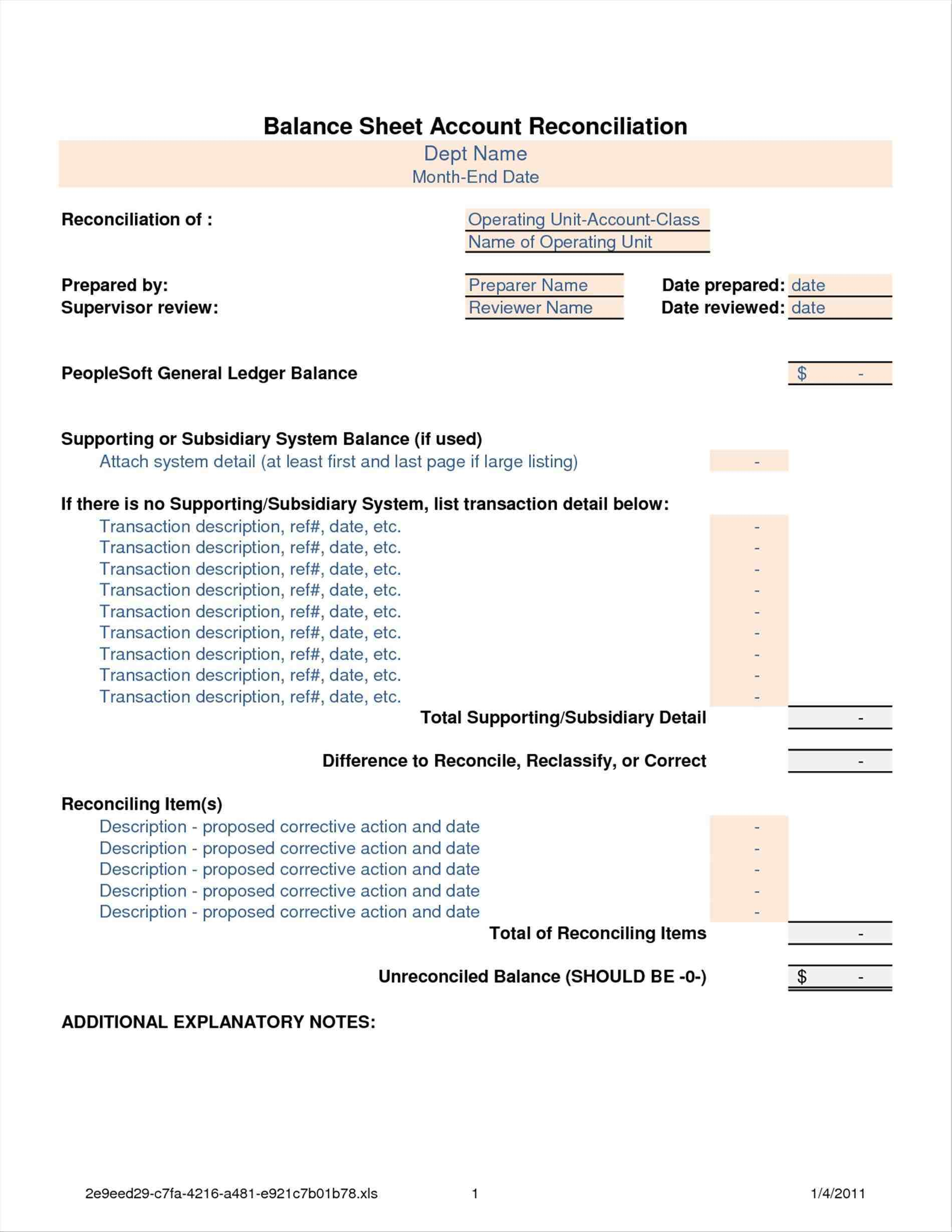 Accounts Payable Reconciliation Spreadsheet pertaining to Form