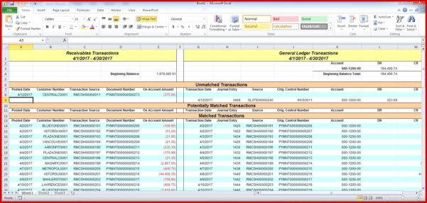 Accounts Payable Reconciliation Spreadsheet Spreadsheet Downloa ...